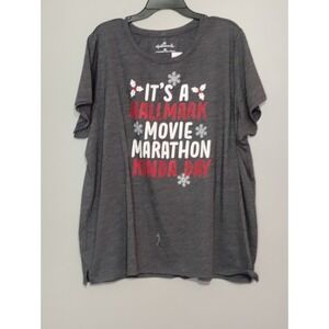 Maurices Hallmark Movie Marathon T-shirt Size 2XL